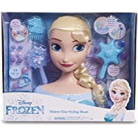 Los mejores  - STYLING HEAD Disney Elsa Busto Deluxe com 18 Accesorios para maquillarla y peinarla